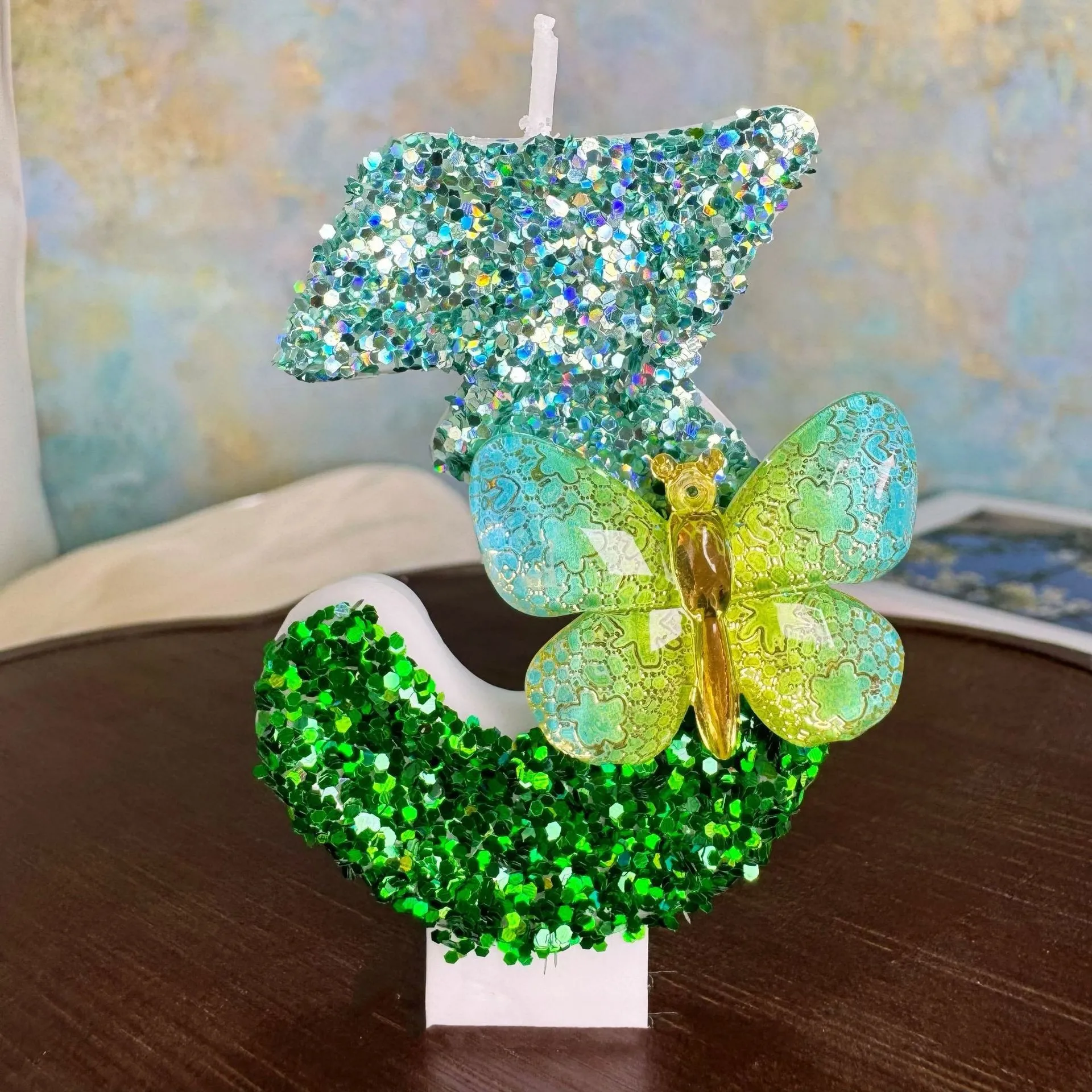 Green and blue gradient colore - Home Decor Green 评论和价格
