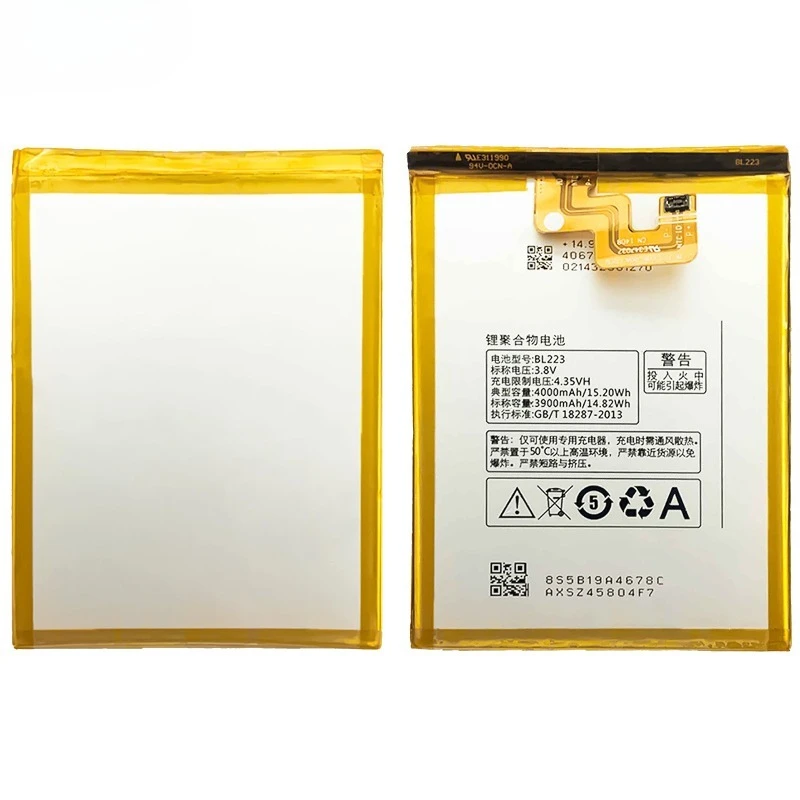 BL223 for Lenovo K80/K80M/K920/P90/Vibe Z2 Pro/K7 Phone Battery High Quality High Capacity Replacement Bateria Grade A Cell