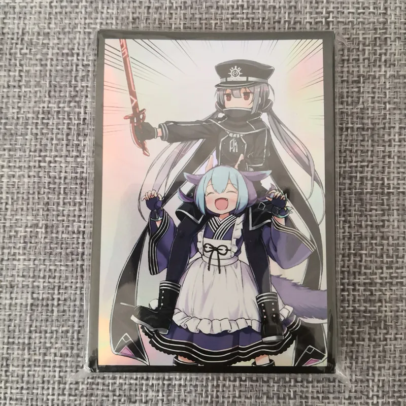 

50pcs/pack Game Yu-Gi-Oh! Duel Monsters Laundry Dragonmaid Sky Striker Ace Roze Card Sleeves Anime Yugioh Sleeve Cards Case Gift