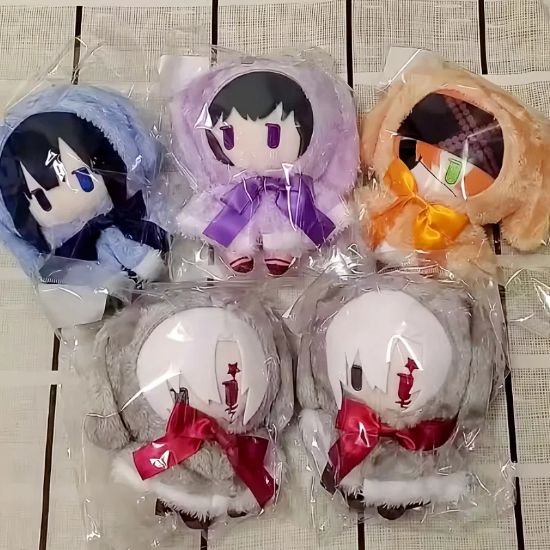 Hot D.Gray-Man Anime Plush Dolls Removable Bunny Cape Stuffed Toys Allen Walker Yu Kanda Lavi Collectible Gifts For Anime Fans