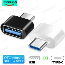 1/5 PCS New Universal Type-C to USB 2.0 OTG Adapter Connector for Mobile Phone USB2.0 Type C OTG Cable Adapter