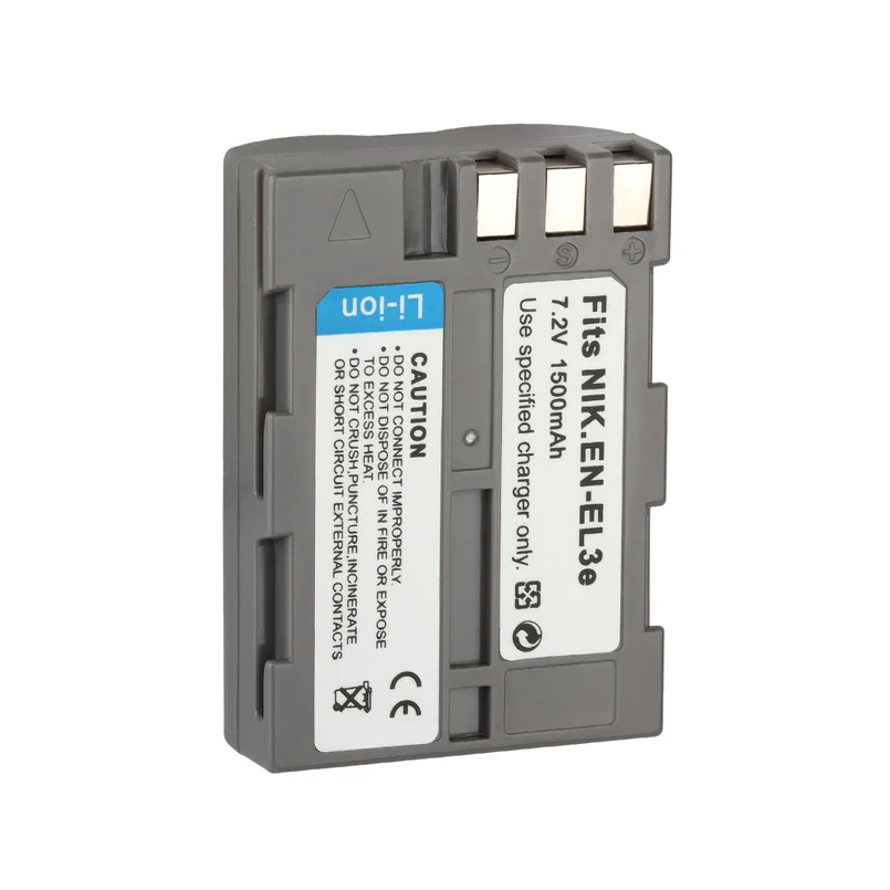 EN-EL3e EN EL3e Batteries For Nikon D30 D300s D50 D70 D70S D100 D200 D300 D800 V1 MB-D11 MB-D12 MH-18A Camera Battery