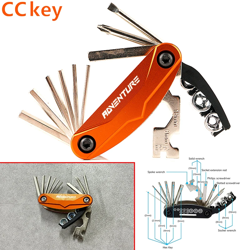 

For 390 790 1050 1090 1190 890 ADVENTURE ADV 1290 Super Adventure Accessories Motorcycle Portable Tool Repair Screwdriver Set