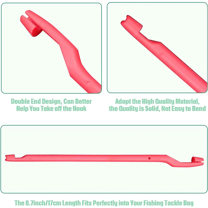 Easy Fish Hook Remover Tool Fishing Disgorger Plastic Portable Unhook Extractor Fishing Supplies