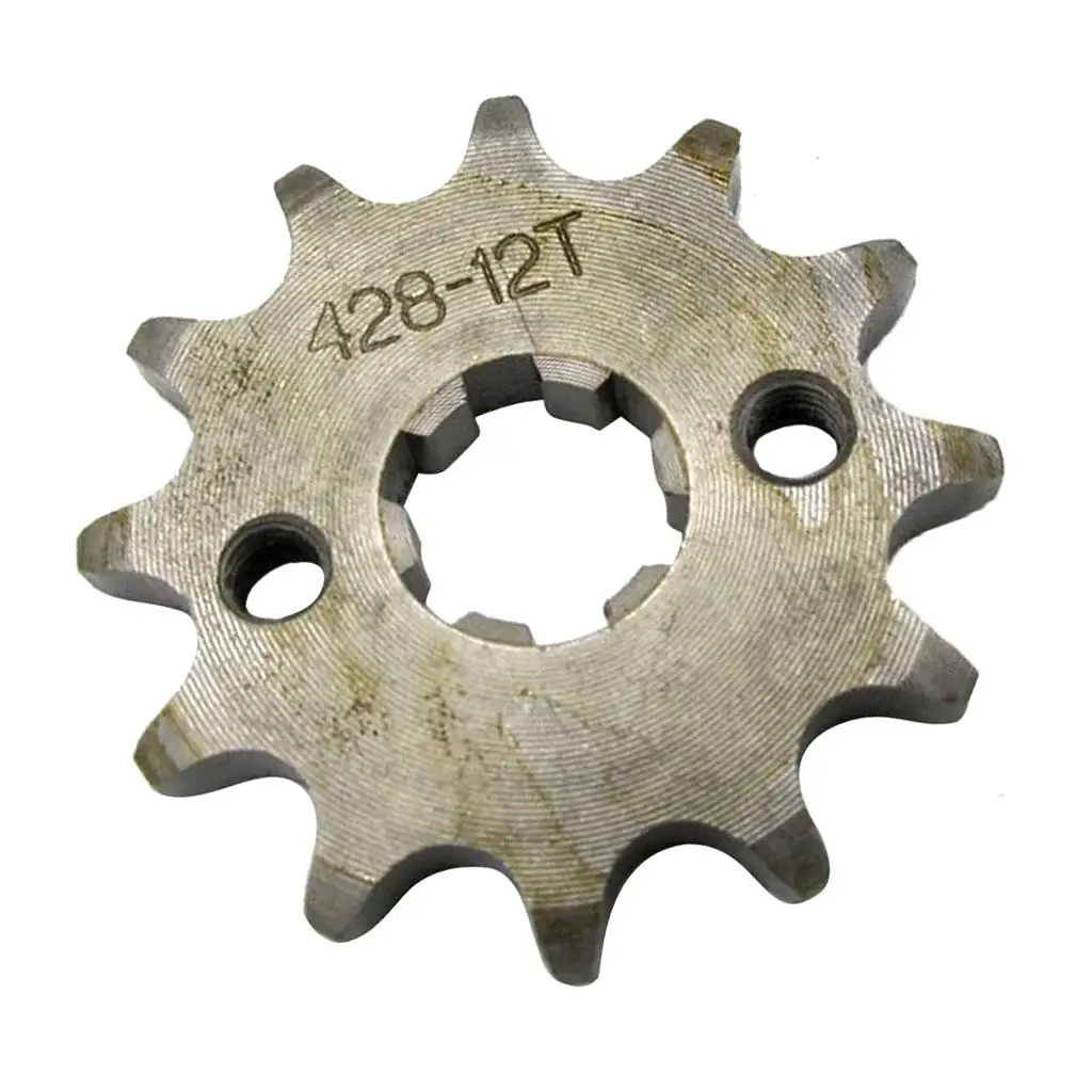 428 12T 17mm Drive Front Counter Sprocket ATV Pit Dirt Bike