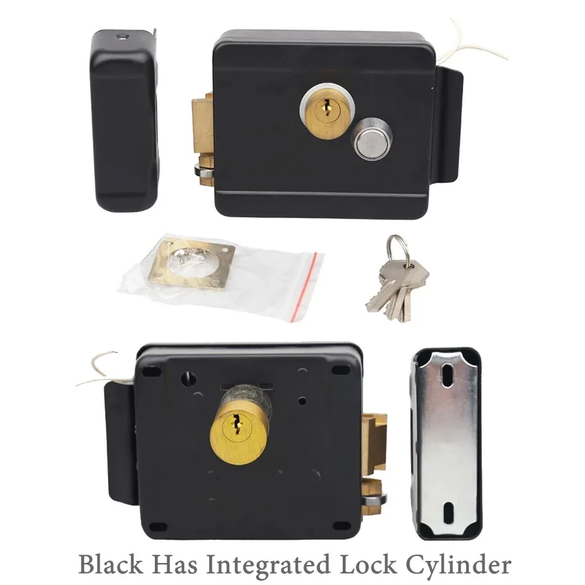 Brand New Electronic Magnetic Door Lock lectric Control Lock For 12V DC Access Control System Video Intercom Door Phone System