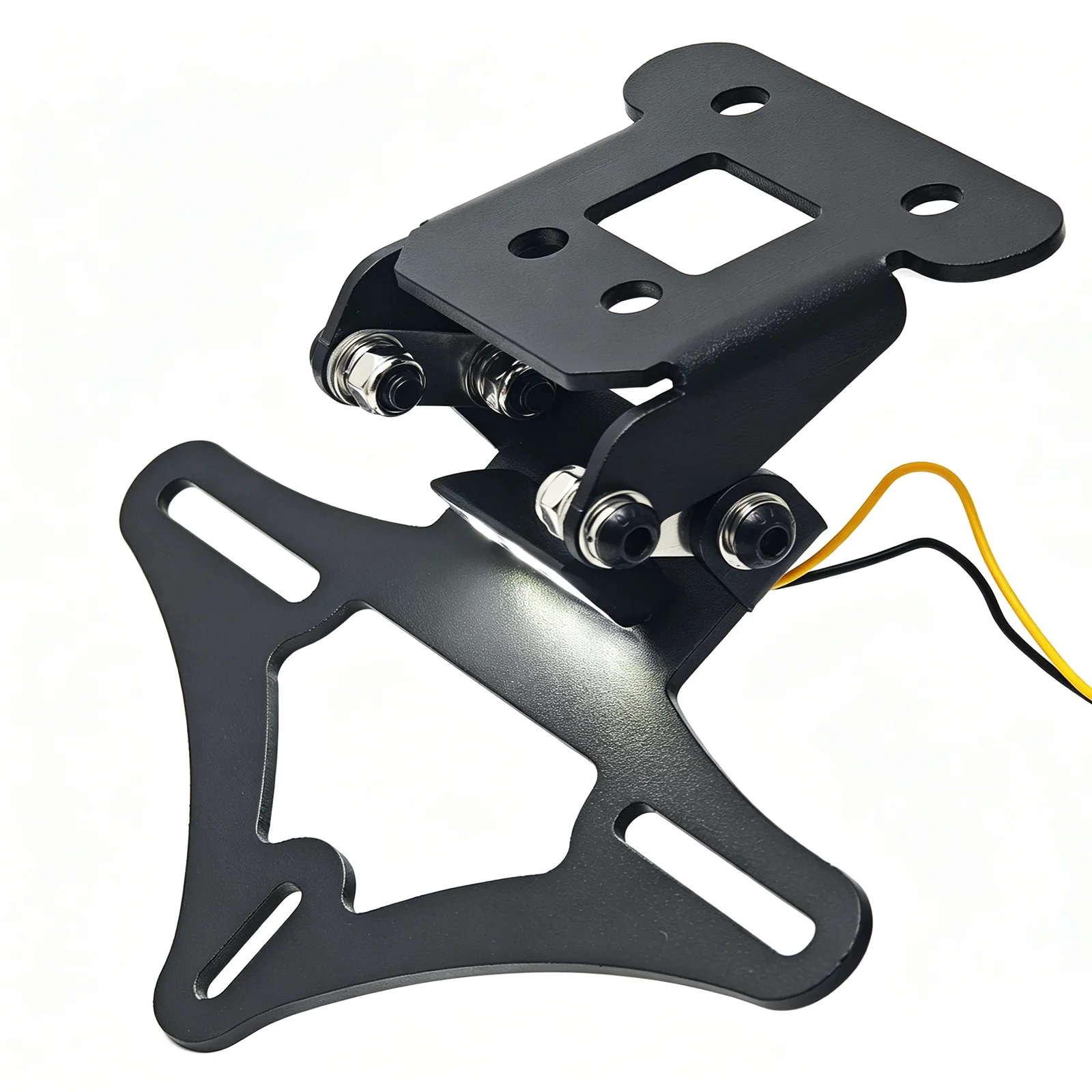 For KAWASAKI NINJA500 NINJA400 Z500 Z400 2018-2026 Foldable Number License Plate Bracket Holder Fender Eliminator Short Tail 25