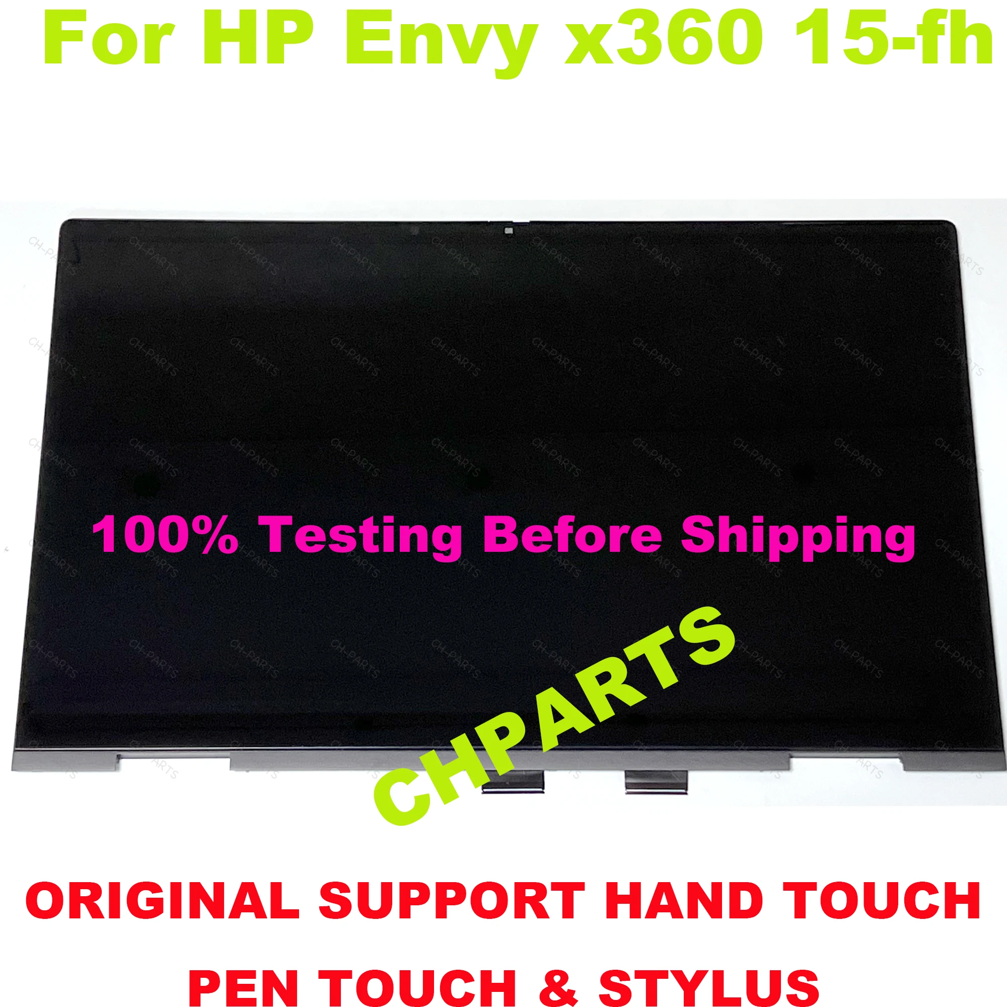 

15.6" FHD LCD Touch Screen Replacement Assembly For HP ENVY X360 15-fh 15z fh 15 FH Display N47924-001 N48155-001