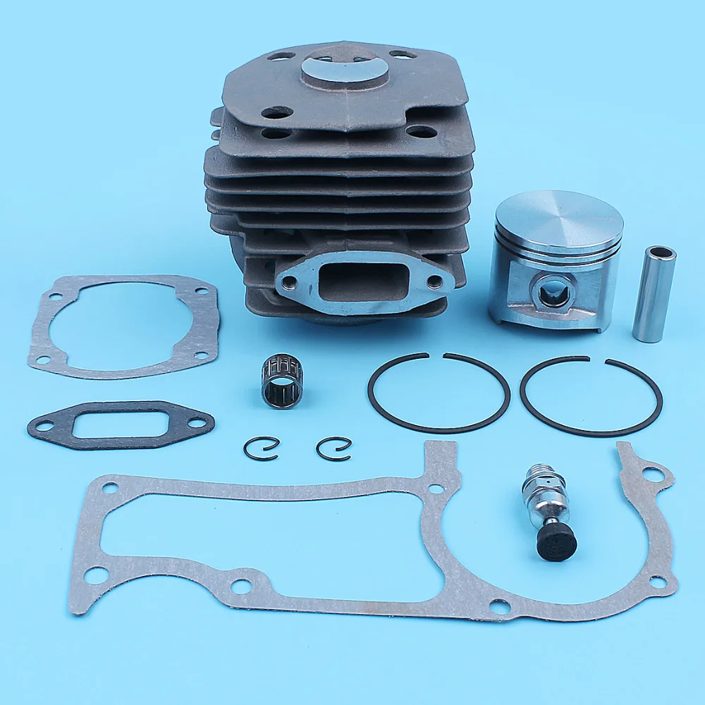 

50mm Cylinder Piston Gasket Kit For Jonsered CS2165 CS2171 2063 2065 2071 Chainsaw Needle Bearing Outlet Valve Replacement Part