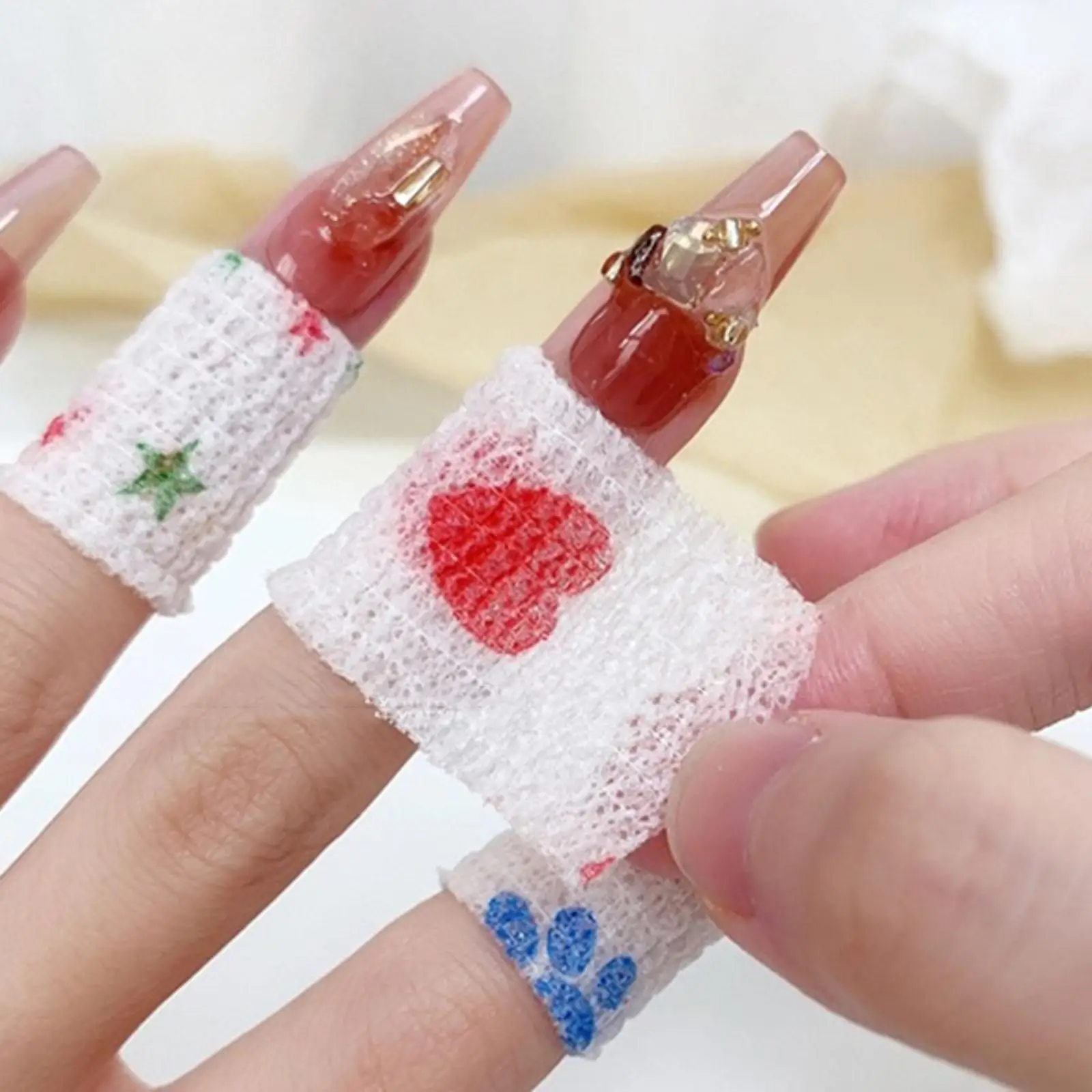 ضمادة مرنة ذاتية اللصق، لفافة غير منسوجة، واقي قبضة الوشم للتعامل مع آلة الوشم الآمنة #2