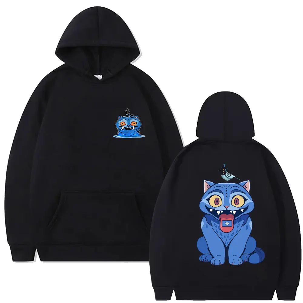 

Kpop Demon Hunters Cute Funny Derpy Tiger Graphic Hoodie Men Women Fashion Cartoon Trend Hoodies Male Oversized Fleece Tracksuit