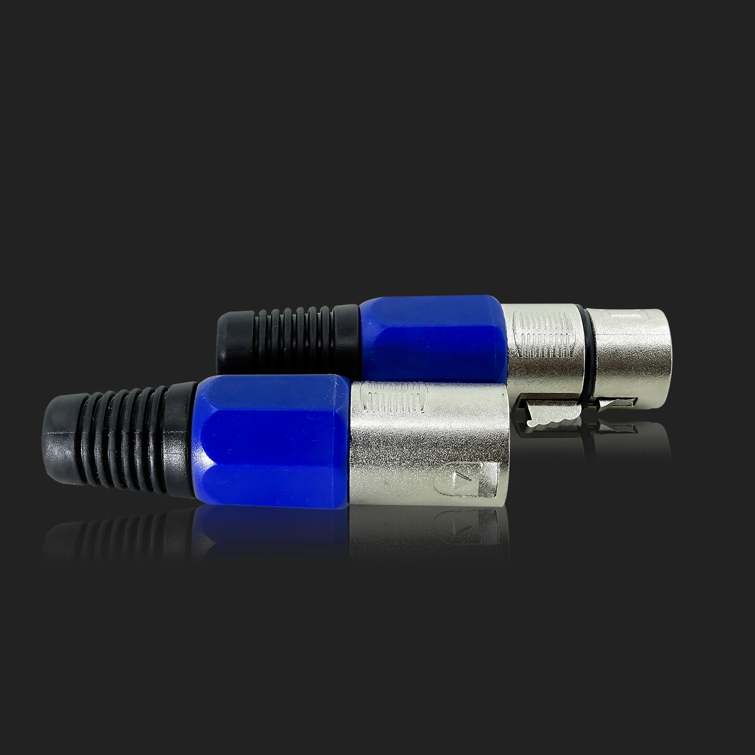 3-PIN XLR Metal Connector Stage Light Accessories DMX Cable Microphone Cable Audio Cable Connector