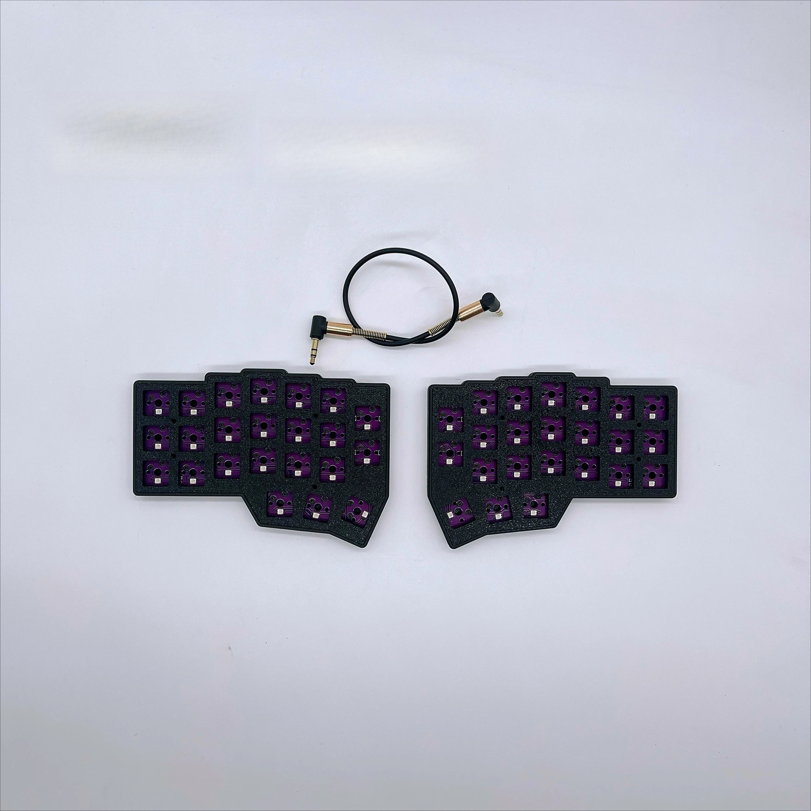 Wired Split Keyboard Kit CORNE V4 ergo keyboards RGB Hot swappable VIAL remap