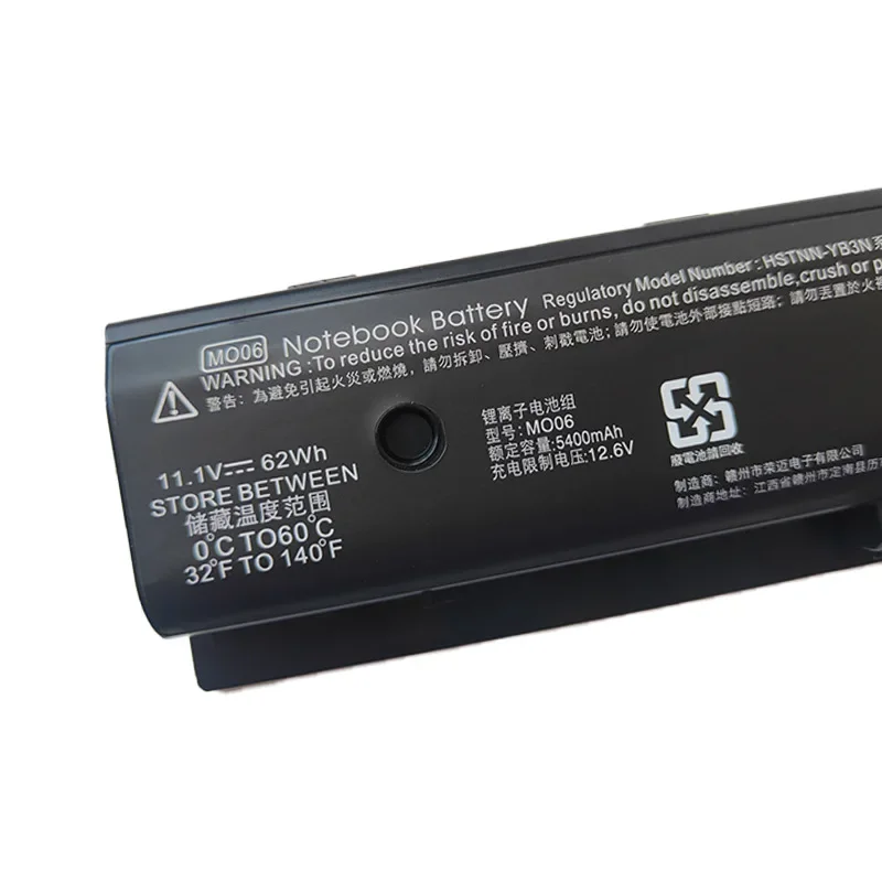 MO06 Laptop Battery 11.1V 62Wh HSTNN-LB3N 671567-421 Compatible with HP Pavilion DV4-5000 DV6-7002TX DV6-5006TX DV7-7000