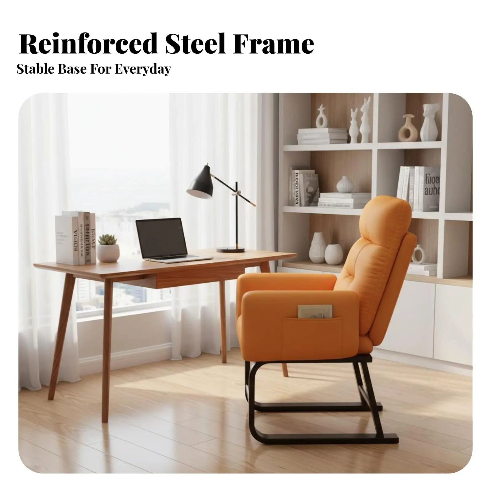 

Folding rest Lounger Foldable Design Reclining Chair Adjustable rearrest Padded padding for Adults, Bedroom, Balcony, Patio