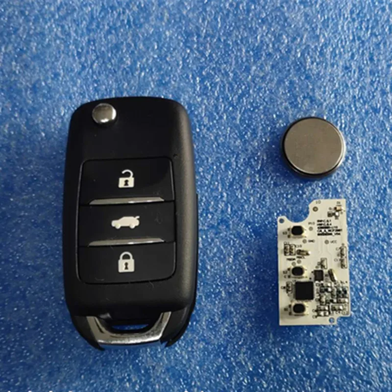 Car FOB Remote Key 434Mhz for CHANGAN CS15 CS35 CS55 CS75 EADO DT XT Alsvin Hunter Kaicene CX70T Folding Remote Key