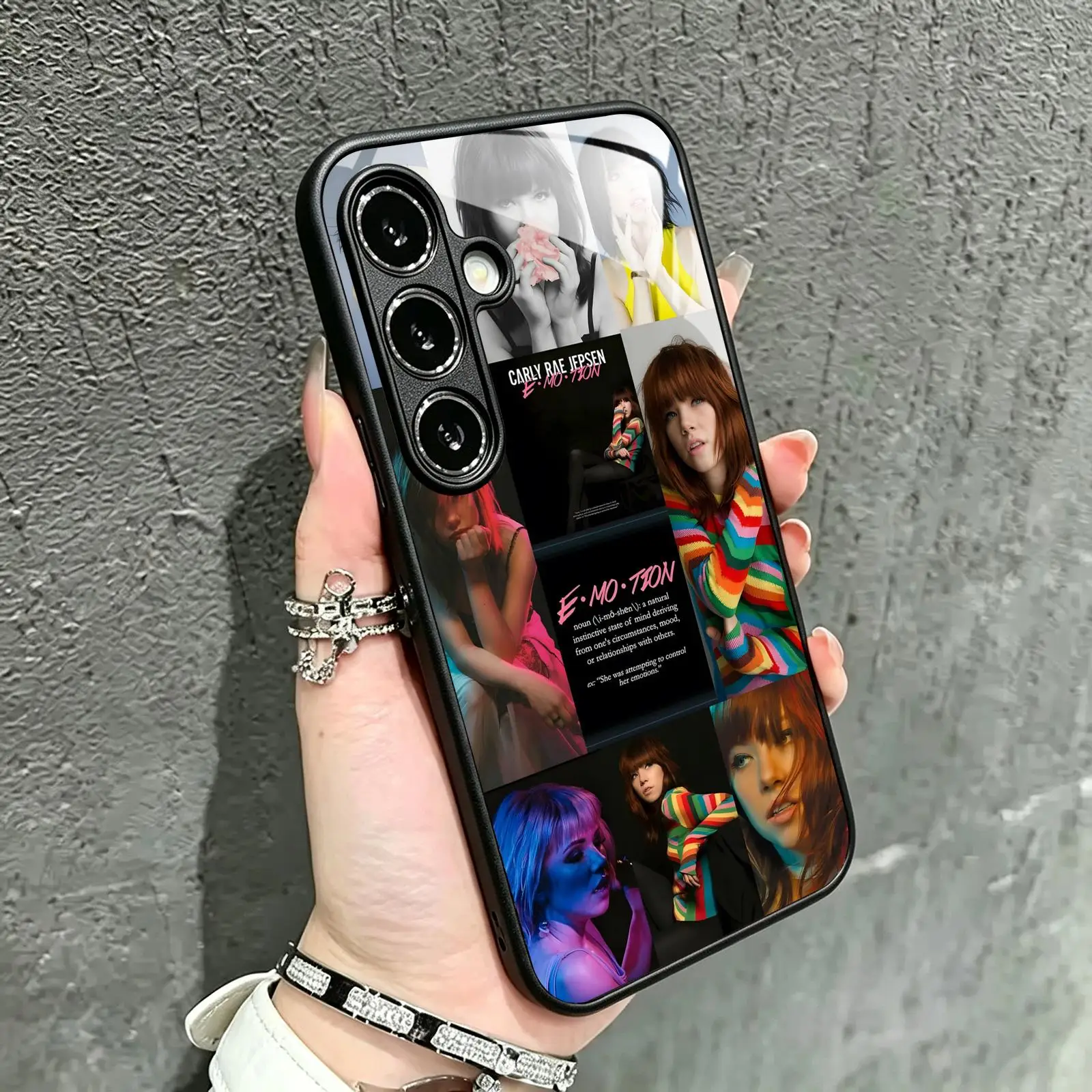 singer carly rae jepsen Phone Case For Samsung Galaxy A57 A56 A37 A27 A17 A36 A26 A55 A35 Tempered Glass Phone Case