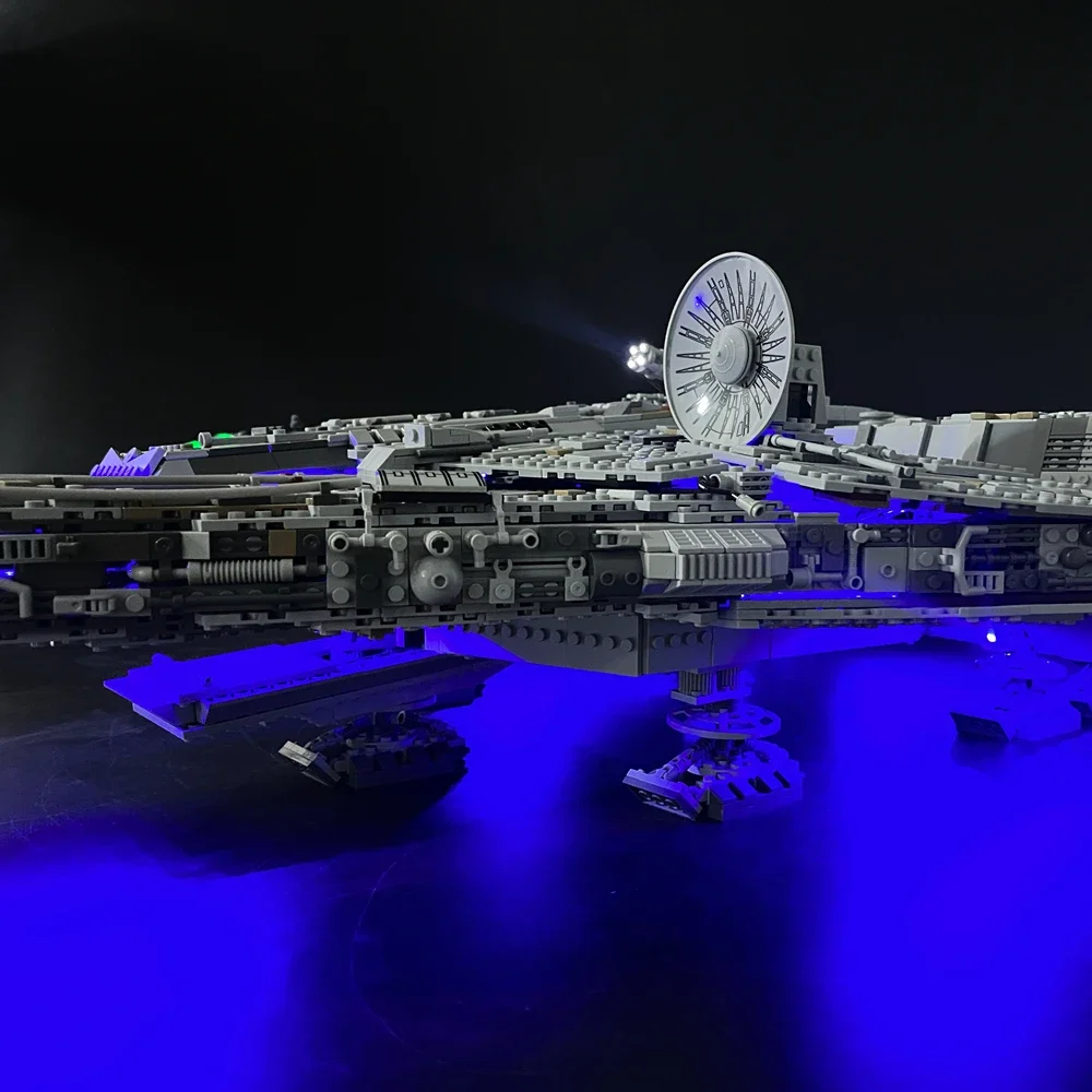 LED Light For Millennium Ship 75192 Building Blocks Remote Control Lamp (Not Include Building Blocks) Christmas Birthday Gift