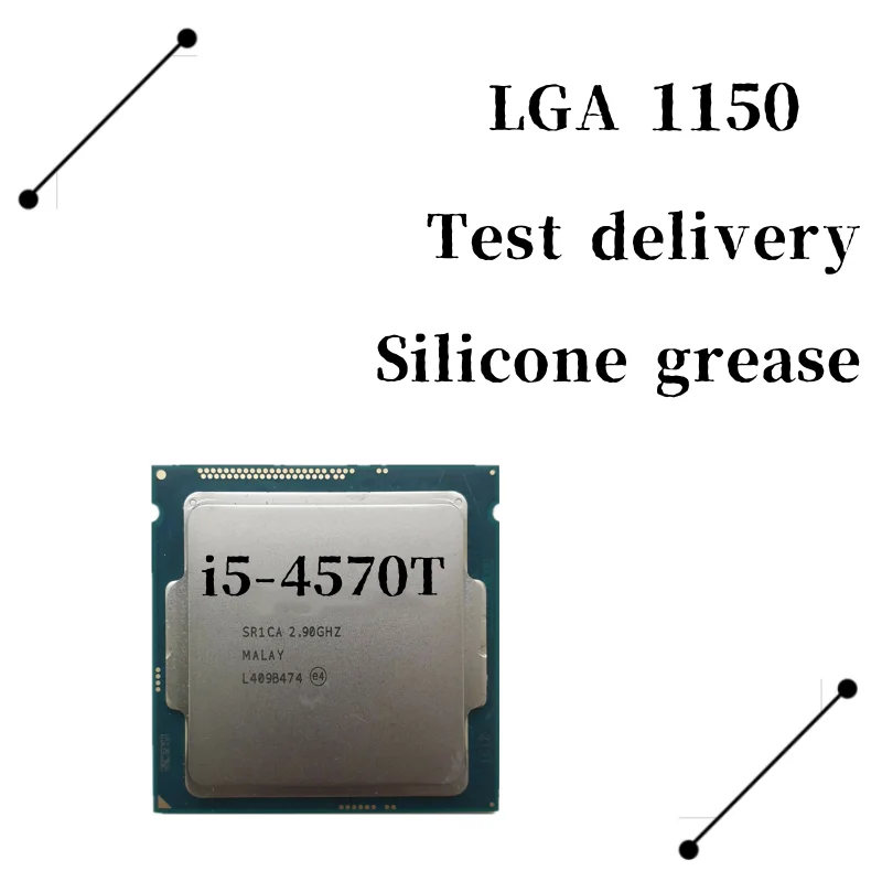 

Core i5-4570T i5 4570T 2.9 GHz Dual-Core Quad-Thread CPU Processor 4M 35W LGA 1150