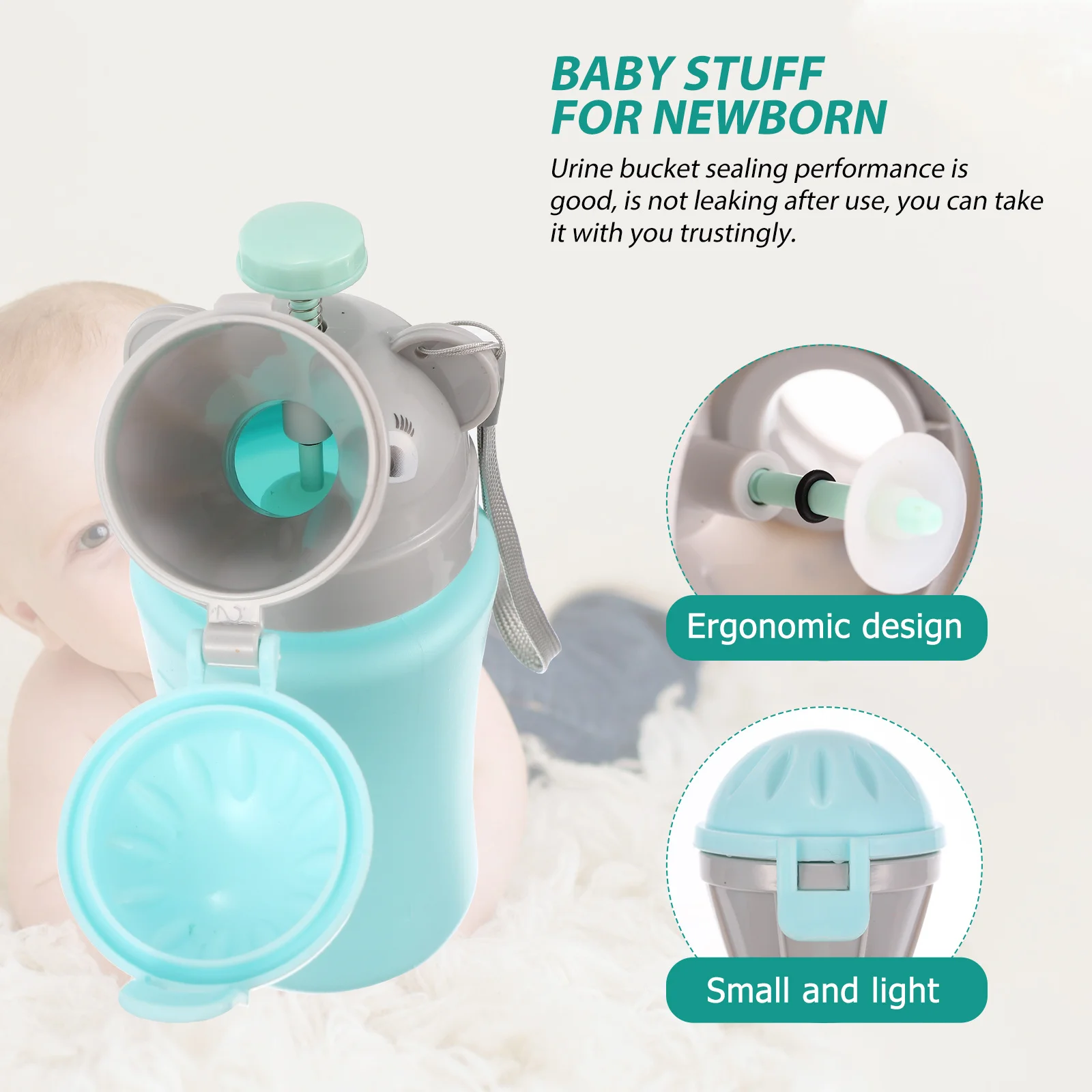 طفل رضيع سيارة قعادة المحمولة مانعة للتسرب السفر مبولة المرحاض تبول التدريب كوب الطوارئ طفل مبولة لرحلة الطريق