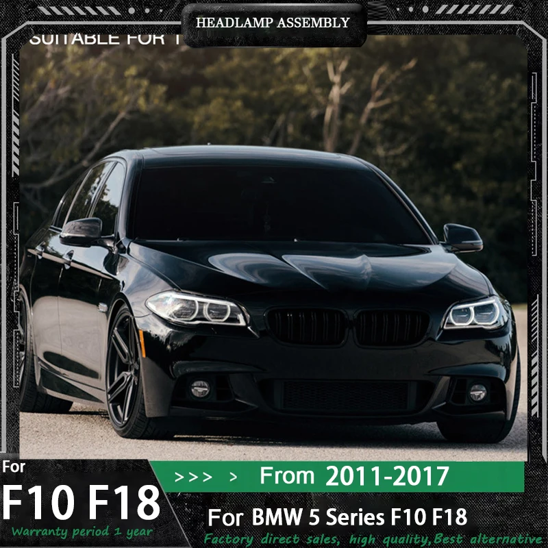 

Car Lights for BMW F10 F18 2011-2017 5 Series 520i 530i LED Auto Headlight Assembly Upgrade High Configure Design Accessories