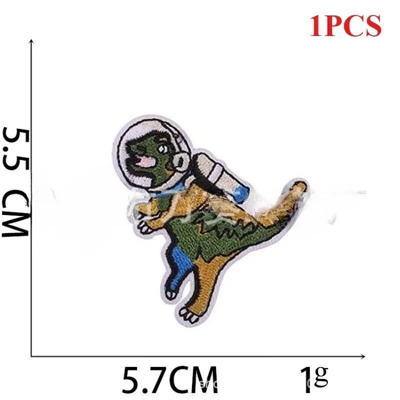 

Cross-border Hot Sale Cartoon Little Dinosaur Embroidery Cloth Sticker Adhesive Cute Little Animal Children's Clothing