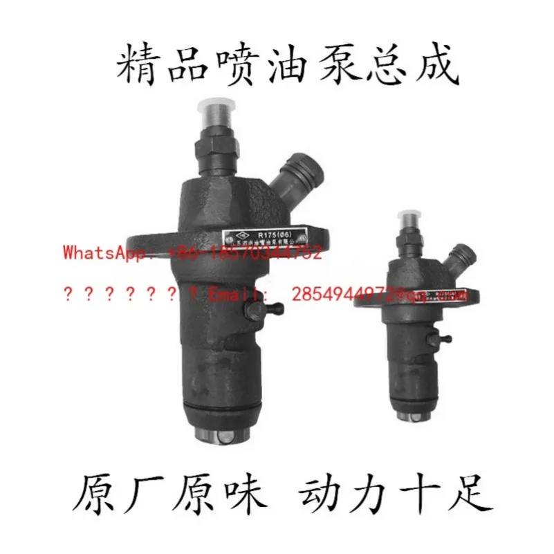 Single Cylinder High Pressure Oil Pump Assembly 8 Horsepower 10 Hp R175A EM190 Plunger Fuel Injection Pump