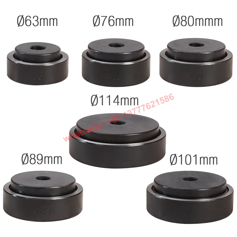 Imagem -04 - Perfuração Morrer para Syk8a Syk9b Syk-15 Furador Nocaute Hidráulico 16 Milímetros114 mm