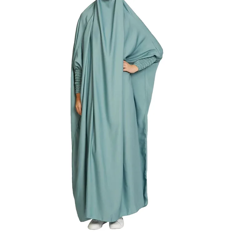 

Хит продаж: цельный джильбаб в полный рост, молитвенная абайя, скромный химар, хиджаб, исламская одежда, джильбаб