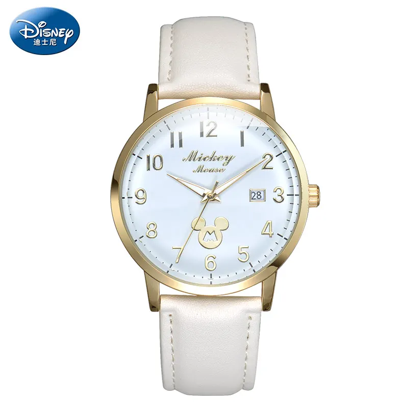 Disney For Children Watches Kids Mickey Mouse Student Cartoon Quartz Wristwatch Luminous Hands Boy Girl Best Gift Clock Relogio