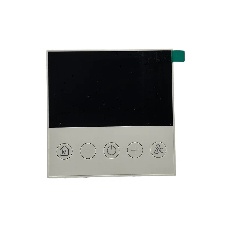 

New, black LCD touch screen central air conditioner two-control four-tube thermostat switch