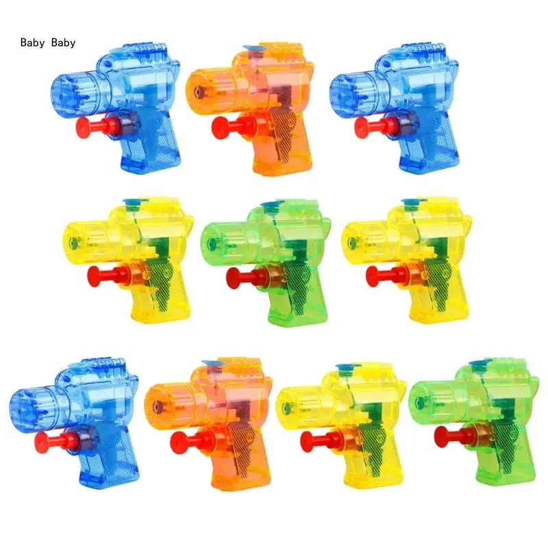 10pcs Child Water Manual Water Guns Outdoor Water Game Water Toy Q81A