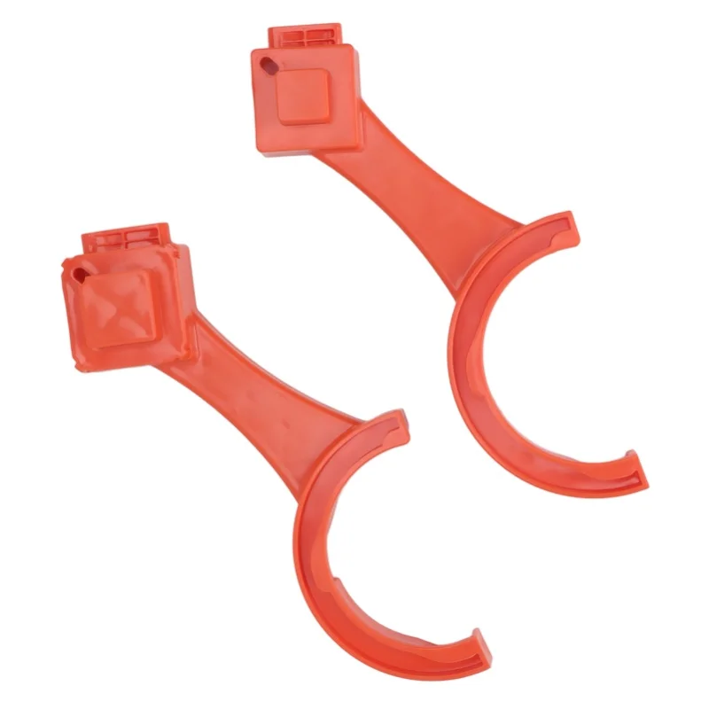 1 Set RV Sewer Fitting Wrench Connect Disconnect Easily Universal Spanner For Most 3in 4in Male Female RV Sewer Caps Orange