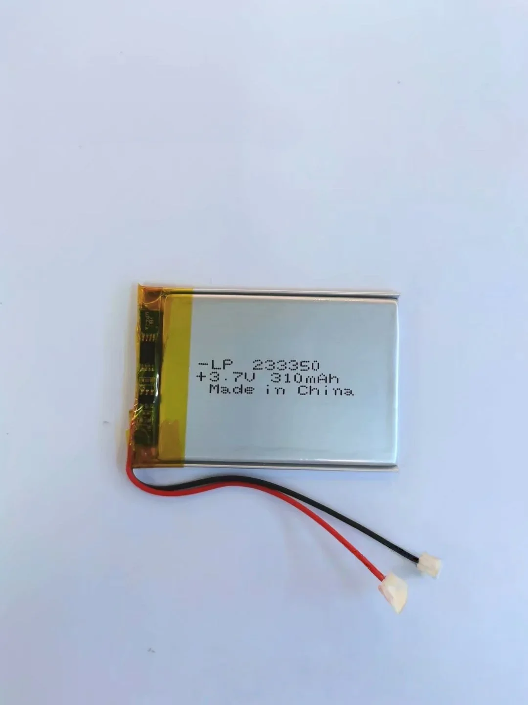 Replacement 233350 Lithium Polymer Battery 3.7V 310mAh for Smart Wearables Medical Devices Bluetooth Speakers