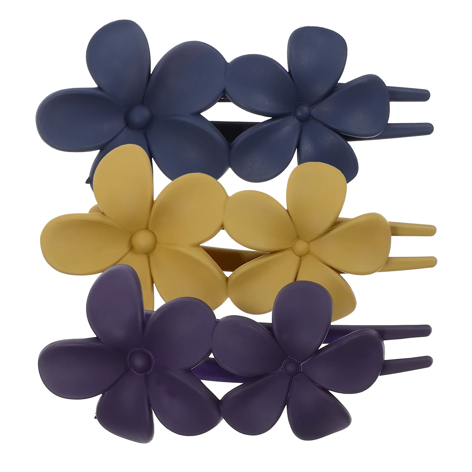 

3Pcs Flower Hair Clips for Volume Half-Up Hairstyles Decorative Barrettes for Thick Long Hair Styling Alligator Clips Thin Hair,