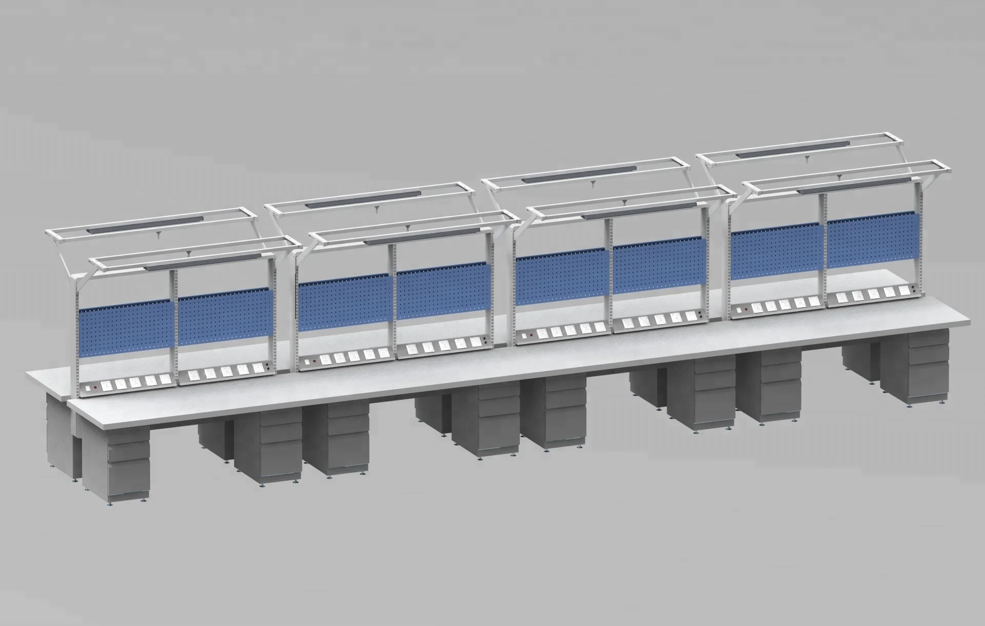 طاولة العمل Esd Lab Bench محطات العمل الثقيلة