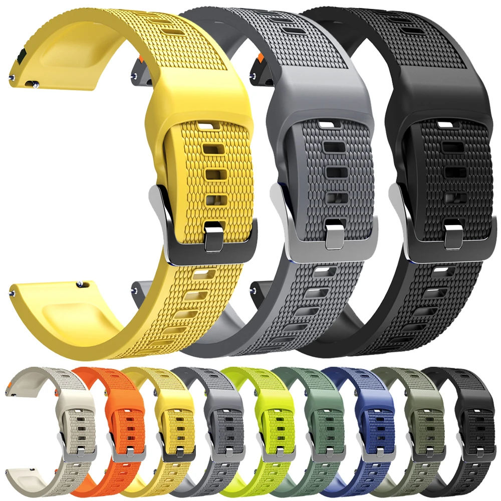 For Zeblaze Btalk 4 PRO Watch Band for Zeblaze Vibe 8 7Pro/Stratos 2 3 4 Pro/Lite Silicone Sport Strap 22mm Replacement Bracelet