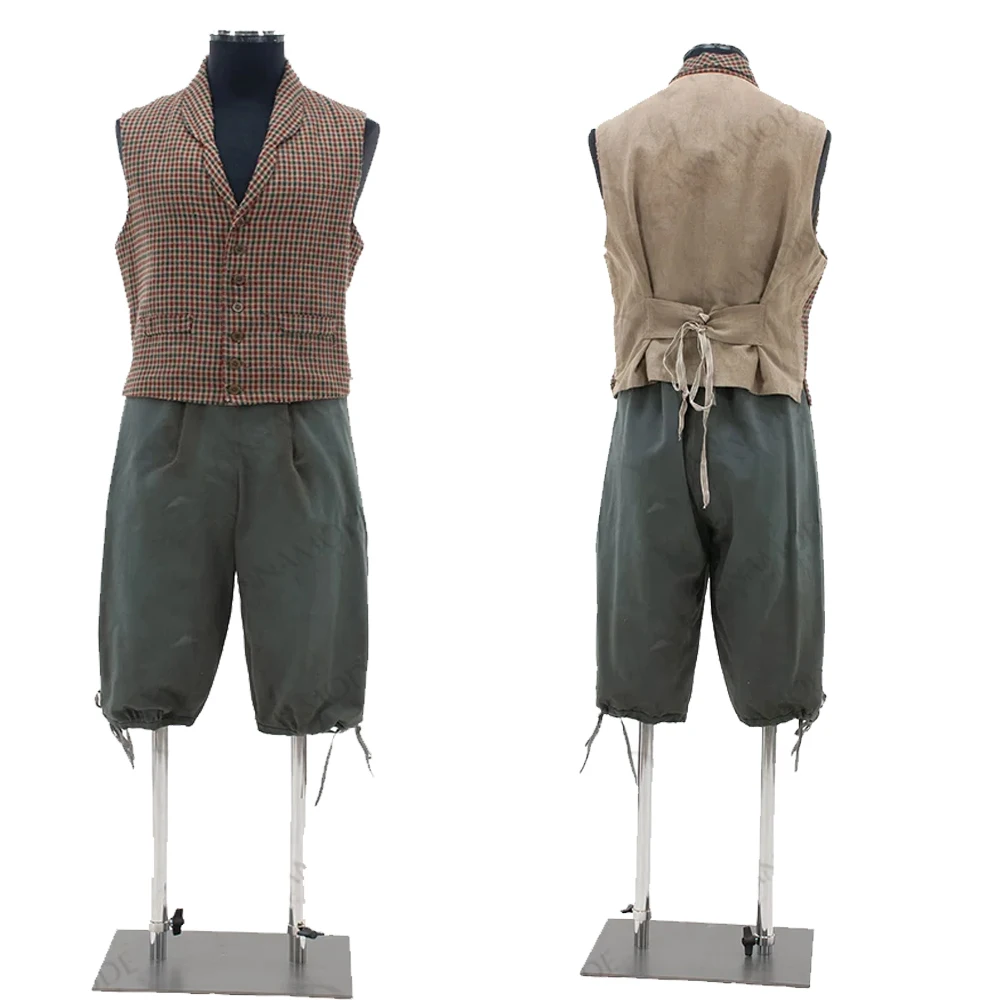 

1800 Medieval Historical Men's Vest calf-length Pants Fancy Belle Gown England Suit Victorian Civir War Costume