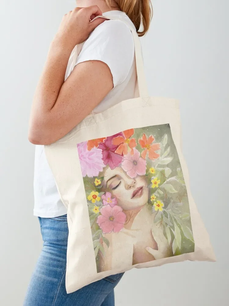 

In Her Head (#1) Tote Bag Canvas shoulder bag Cloth bag canvas tote Women's beach bags