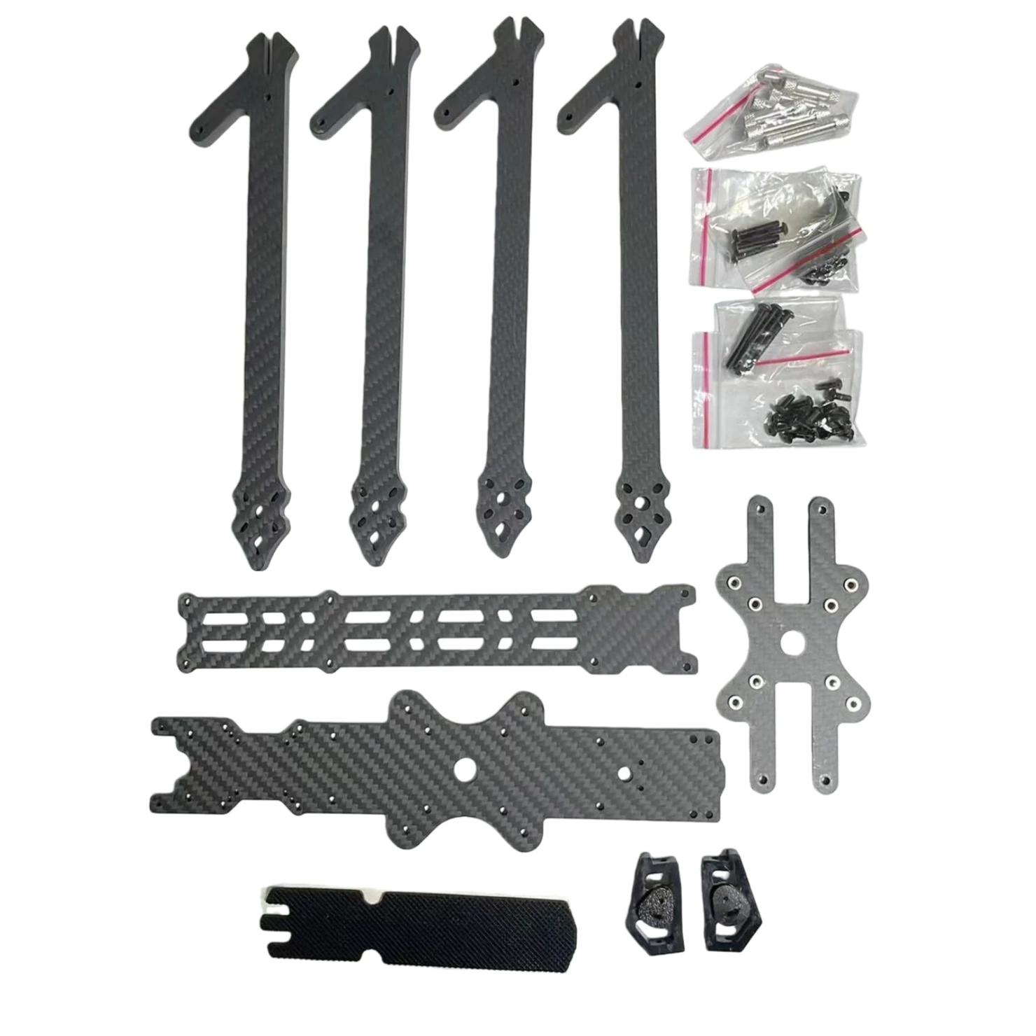 XL10 V6 420mm 10inch Wheelbase super Long Range HD True-X Carbon Frame Kit with 8mm arm for DJI O3 VISTA FPV part image 6