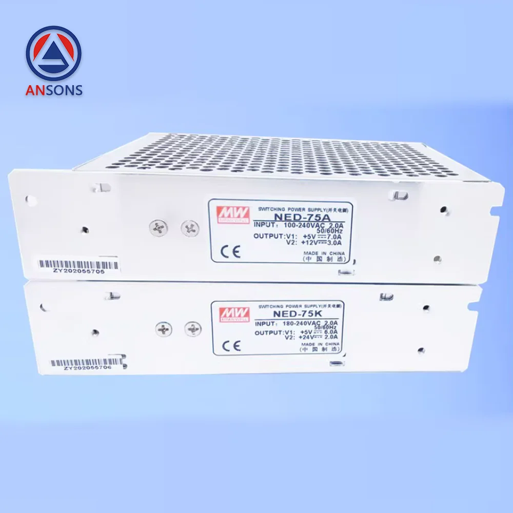 NED-75K NED-75B NED-75A NED-75BLG MFAN WFLL Elevator Switch Power Box Ansons Elevator Spare Parts
