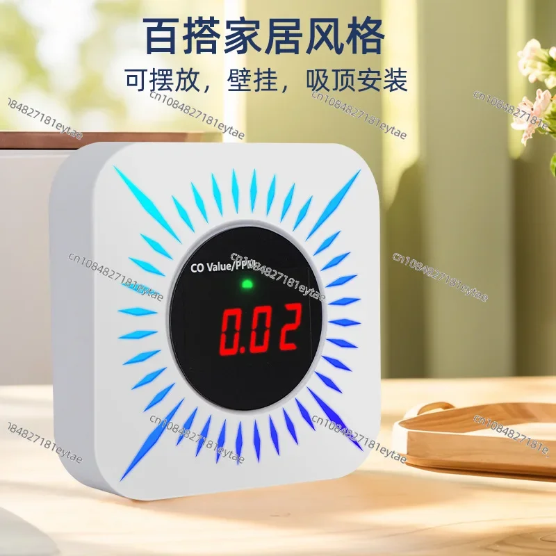 Graffiti Zigbee Gas Carbon Monoxide Composite Alarm Gas Combustible Gas Leakage CO