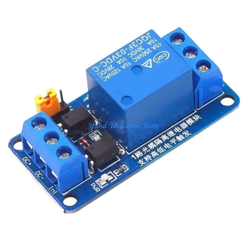 H37F 1Channel Relays Board 250V AC 30V Load Capacity Optocoupler Isolation LED