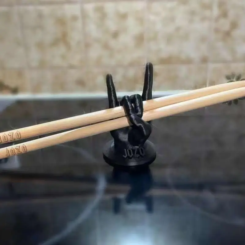 Creative Rock Hand Drum Stick Stand Drumstick Display Stand Rack Mallet Drumstick Bracket Home Decoration Funny Gift For Drummer