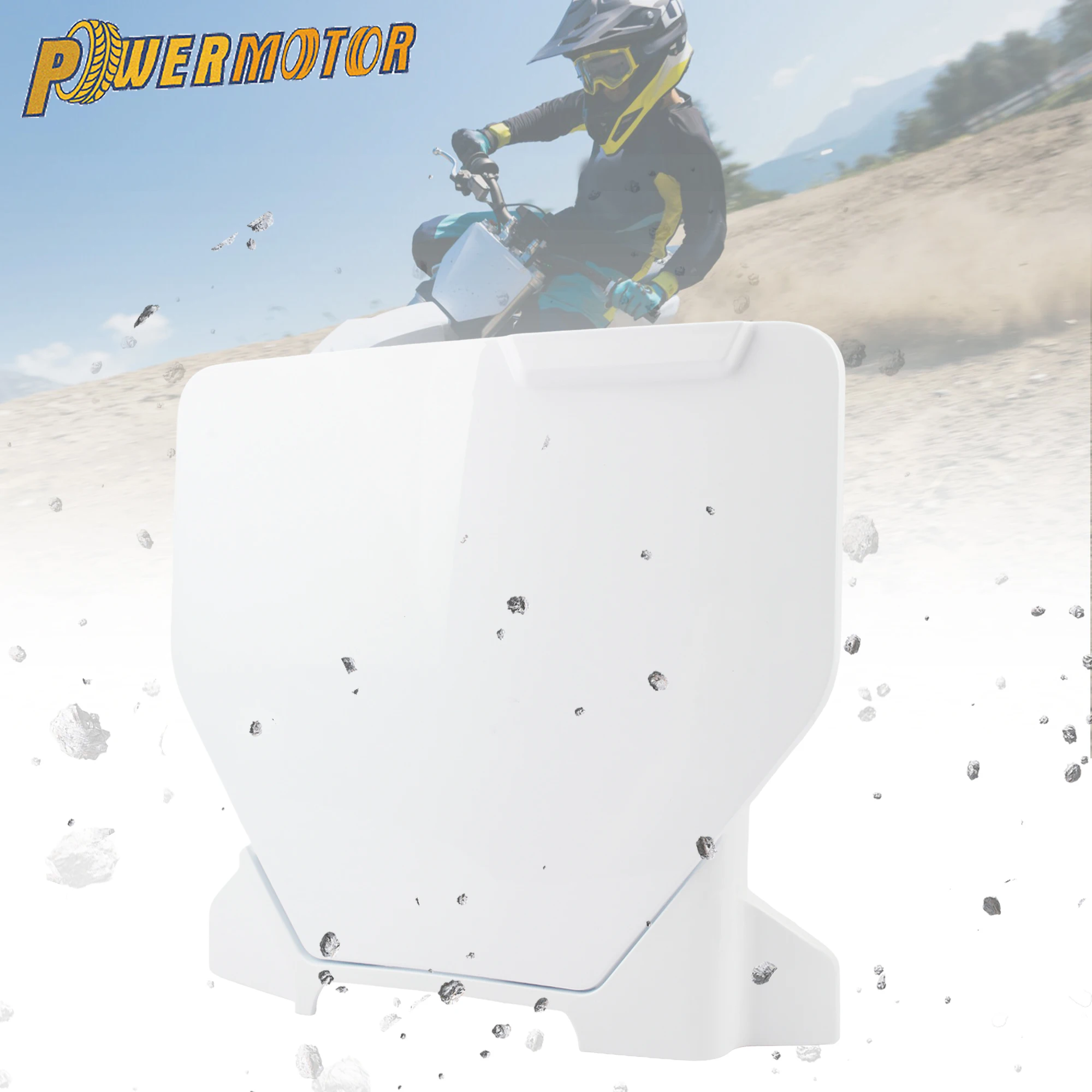 

For HUSQVARNA Motocross Front Number Plate Plastic Cover For FC FS FX TC TX 2023-2024 Off Road Racing Enduro DirtBike New Parts