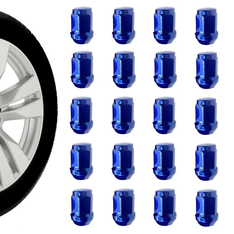 Tire Nut Cover Auto Hub Screw Cover Protective Bolt Rims Car Wheels Nut Caps Protection Anti Rust  For Car Exterior Decoration