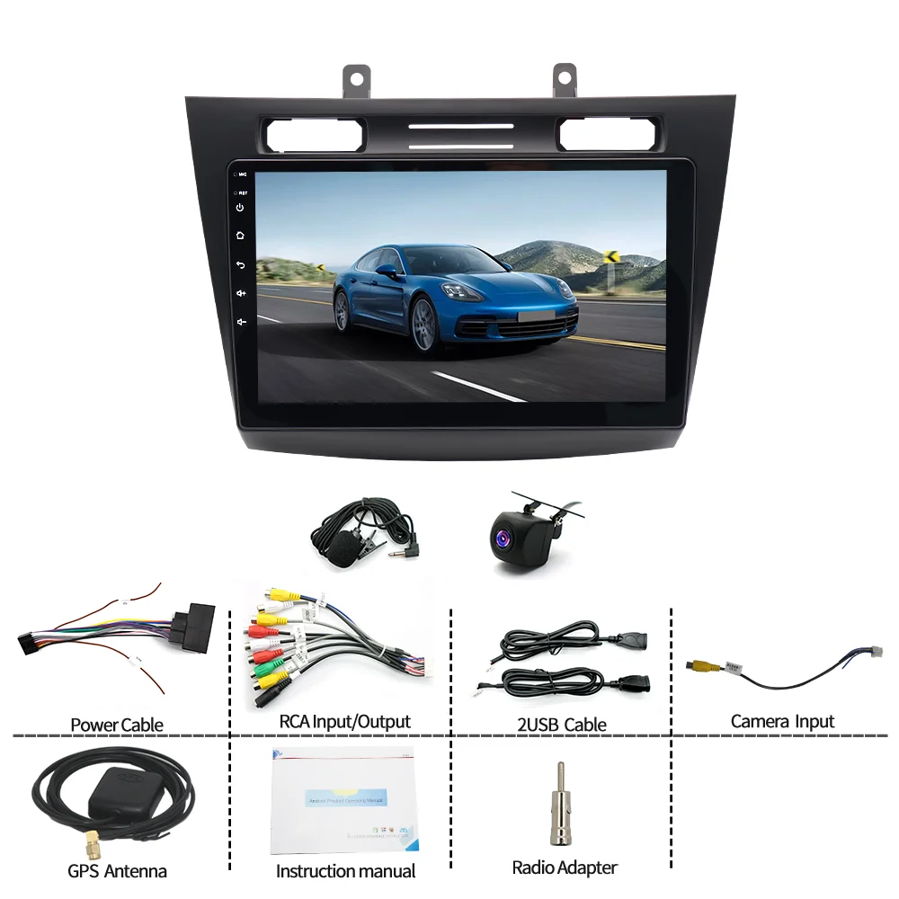 10''Car Stereo Radio  Compatible for Transit Connect 2010-2014 Android15 GPS Navi WiFi Bluetooth with Carplay/Android Auto 2+32G