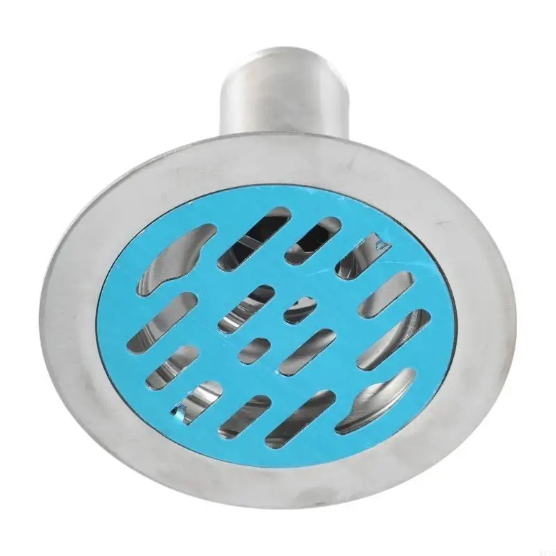 581E Stainless Steels Floor Drain Bathroom Sewer Dectable Drainer Hair Catcher Washing Machine Ground Leakage Easy to Use