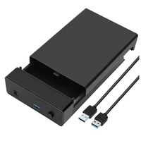 External HDD Case 2.5/3.5 Inch SSD External Hard Drive Box Enclosure SATA To USB 3.0 Hard Disk Case Adapter