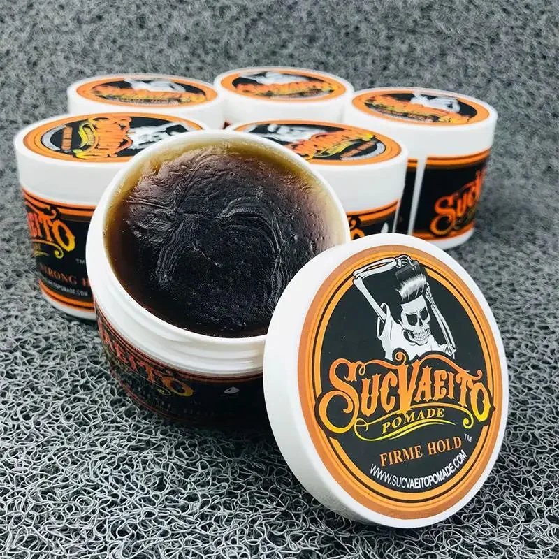 

Hair Pomade Strong Style Restoring Wax Skeleton Cream Slicked Oil Men Non Greasy